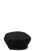Wool beret, Black