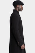Forme D'Expression | AW25 - Rugged beret cap, Black HH023 CPNB