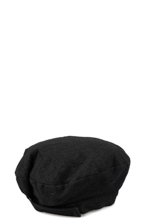 Wool beret, Black