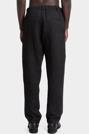 Forme D'Expression | AW25 - Structured wool pull-on pants, HP036 B35F