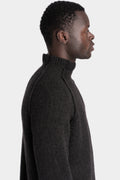 Wool / Yak low gauge knit sweater