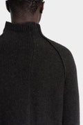 Wool / Yak low gauge knit sweater