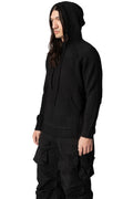 Mohair rag hoodie