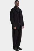 Y’s Yohji Yamamoto | AW25 - Four button fulling wool jacket ML-J90-143