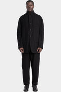 Y’s Yohji Yamamoto | AW25 - Four button fulling wool jacket ML-J90-143