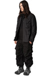 Max Cargo textured nylon overshirt