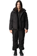MAG-4 liquid nylon hooded down jacket