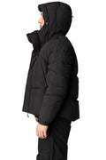 MAG-4 liquid nylon hooded down jacket