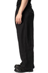 "Hidden Arc" wool trousers