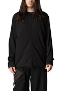 Front seam long sleeve t-shirt
