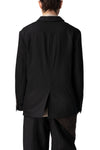 Notch collar 3 button blazer