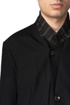 Notch collar 3 button blazer