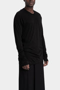 Julius_7 | AW25 - Lightweight jersey sweater, 917CUM12