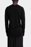 Julius_7 | AW25 - Lightweight jersey sweater, 917CUM12