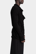 Julius_7 | AW25 - Texture jersey draped sweater, 917CUM5