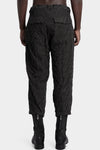 D.Hygen | AW25 Deformed herringbone jacquard cropped pants ST107-1125A