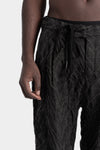 D.Hygen | AW25 Deformed herringbone jacquard cropped pants ST107-1125A