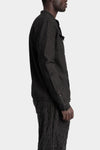 Blackmerle | Double sleeve field shirt , Herringbone T01-014EX