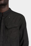 Blackmerle | Double sleeve field shirt , Herringbone T01-014EX