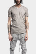 V-neck T-Shirt, Resinated Grey