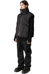 Quilted Puffer Vest, Black