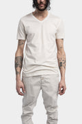 V-neck T-Shirt, Resinated Off White