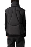 Quilted Puffer Vest, Black