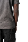 Layered hem heavy cotton t-shirt, Antra Wash