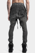 69 by Isaac Sellam | SS24 - Low crotch gusset linen pants, Plomb