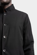 Asymmetrical button up jacket