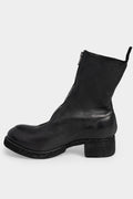 Front zip high top boots | PL2WZ (Double soled)