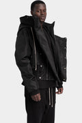 Woven padded hooded bomber "Alice" parka