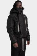 Woven padded hooded bomber "Alice" parka