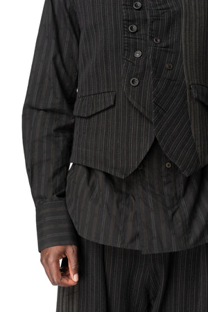 E Waistcoat, Stripe