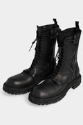 Guidi x StyleZeitgeist | Laced high top side zip boots | ER01V
