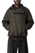 Puffer Jacket, Dark Green