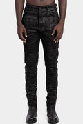 Regular fit scar-stitch detail jeans, Sandpaper