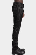 Regular fit scar-stitch detail jeans, Sandpaper