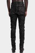 Regular fit scar-stitch detail jeans, Sandpaper