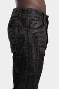 Regular fit scar-stitch detail jeans, Sandpaper