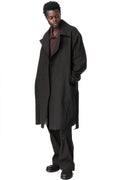 Tailored Double Breasted Trench, Black