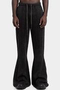 Inverted knit pants