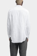 La Haine Inside Us | SS24 - Gauze cotton shirt, White