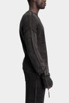 GALL | AW25 - Inverted knit crewneck sweater, 18