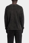 GALL | AW25 - Inverted knit crewneck sweater, 18