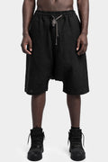 A.F Artefact | Relaxed cotton drawstrings shorts