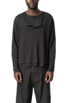 Double Layered Henley, Black