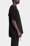 Oversized back layer tee