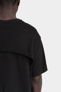 Oversized back layer tee