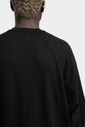 A.F Artefact | SS24 - Raglan sweater, Black